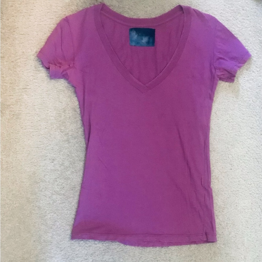 Nation LTD Classic Distressed Vneck Tee